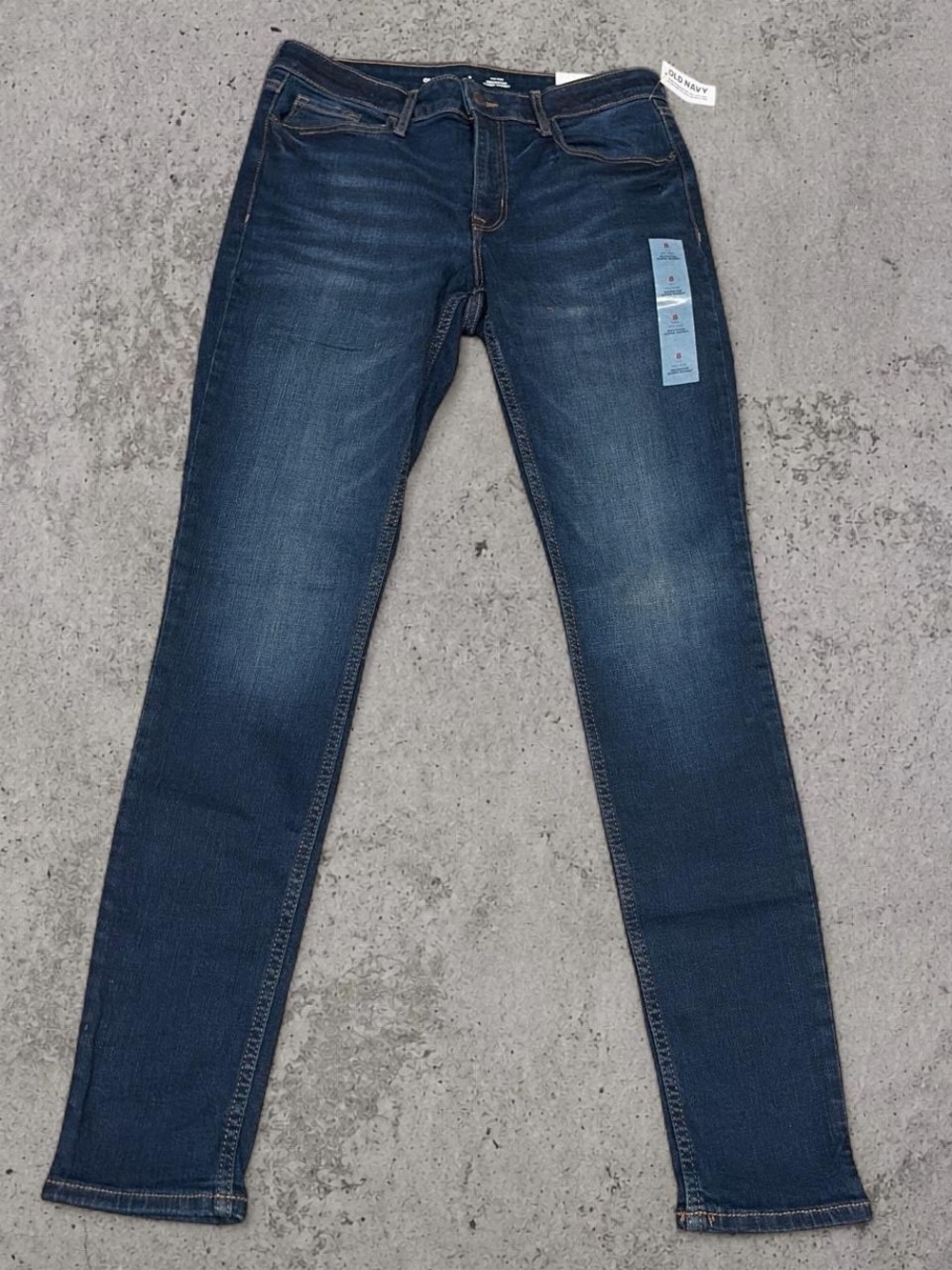 Old Navy High-Rise Skinny Jeans in Dark Blue